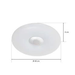 Nashville - LED-loftlampe, RGBW med højttaler^Näve Discount