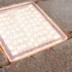 Deko-Light Nedgravningslampe Tabit, 20 x 20 cm, gangbar