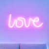 JUST LIGHT. GmbH Dekorationsbelysning>Neon Love LED-væglampe, USB