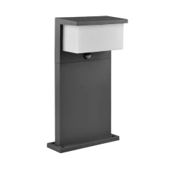 Nestos LED-piedestallampe med bevægelsessensor, IP54^Trio Lighting Clearance