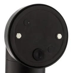 Konstsmide New Modena udendørs væglampe, GU10-spot, sort