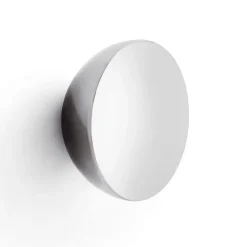 New Works Møbel Og Interiør>Væg spejl Aura Large, Ø 13 cm, stål