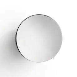 Væg spejl Aura Small, Ø 10 cm, stål^New Works New