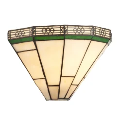 Searchlight New York væglampe i Tiffany-stil