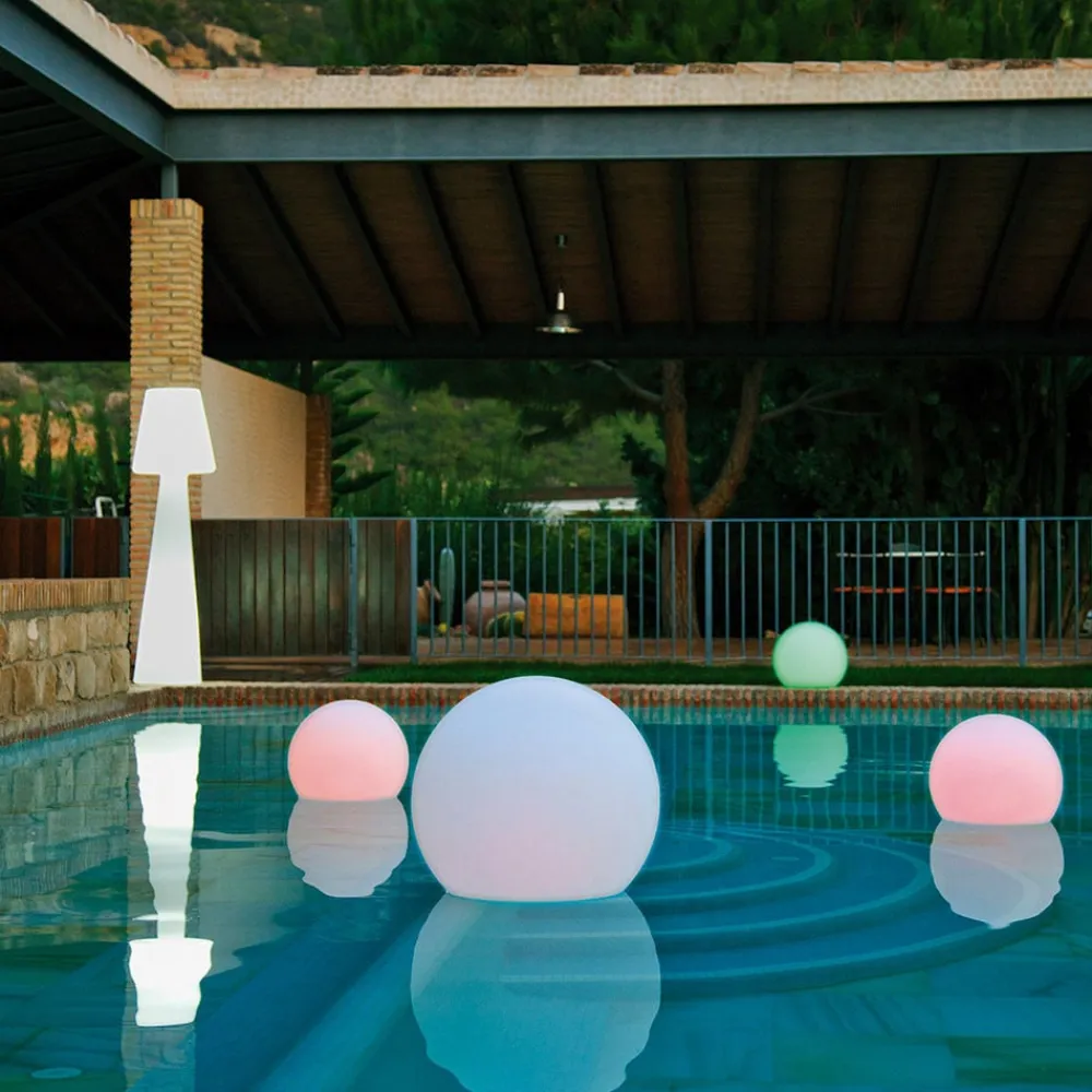 Newgarden Buly LED-solcellekugle IP65, Ø 60 cm