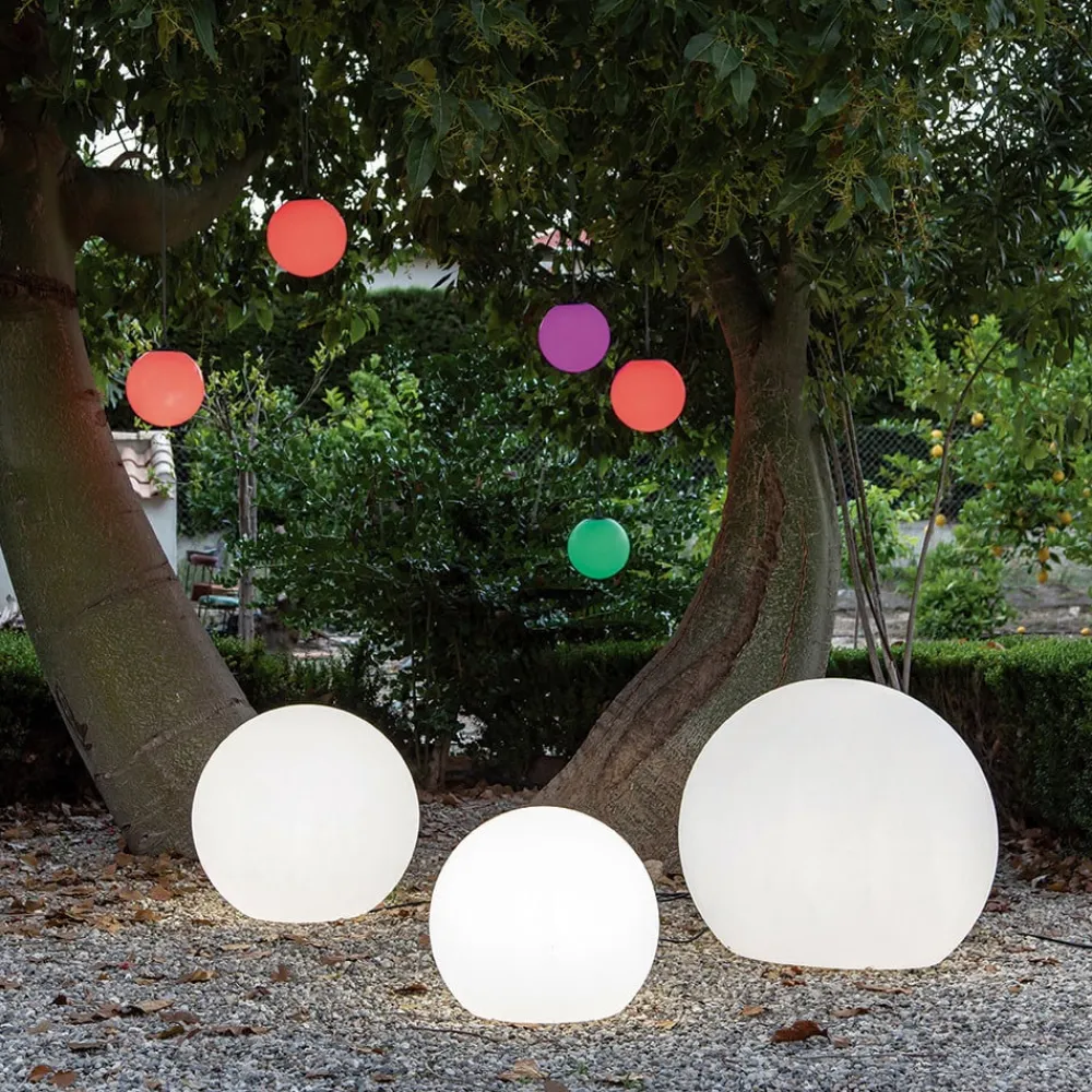 Newgarden Buly LED-solcellekugle IP65, Ø 60 cm