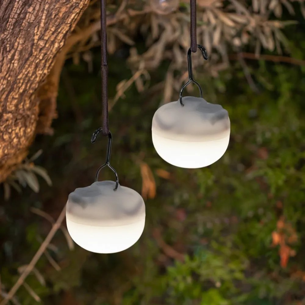 Cherry Mini LED genopladelig lampe sæt med 3 hvide^Newgarden Best