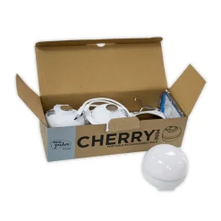 Cherry Mini LED genopladelig lampe sæt med 3 hvide^Newgarden Best