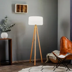 Newgarden Chloe In & Out gulvlampe, trebenet