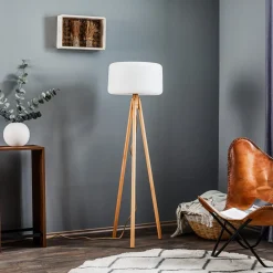 Newgarden Chloe In & Out gulvlampe, trebenet