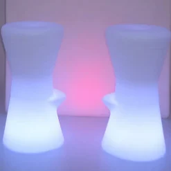 Newgarden Corfu LED barstol med solcelle+opladeligt batteri