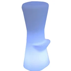 Newgarden Corfu LED barstol med solcelle+opladeligt batteri