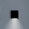 LED-væglampe Box 8, sort, 7,5x7,5cm^Newgarden Best
