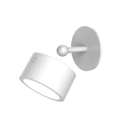 LED-væglampe Roll 8, hvid, drejelig^Newgarden Clearance