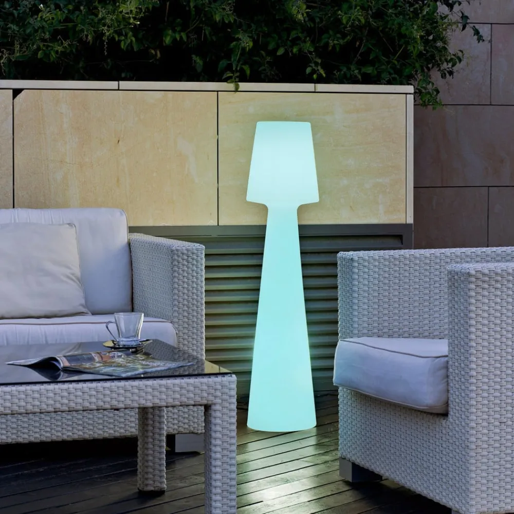 Newgarden Terrassebelysning>Lola LED-gulvlampe, genopladeligt batteri, højde 110 cm