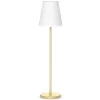Newgarden Lola Slim 120 gulvlampe med solceller messing