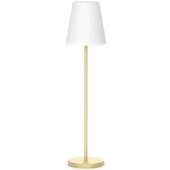 Newgarden Lola Slim 120 gulvlampe med solceller messing