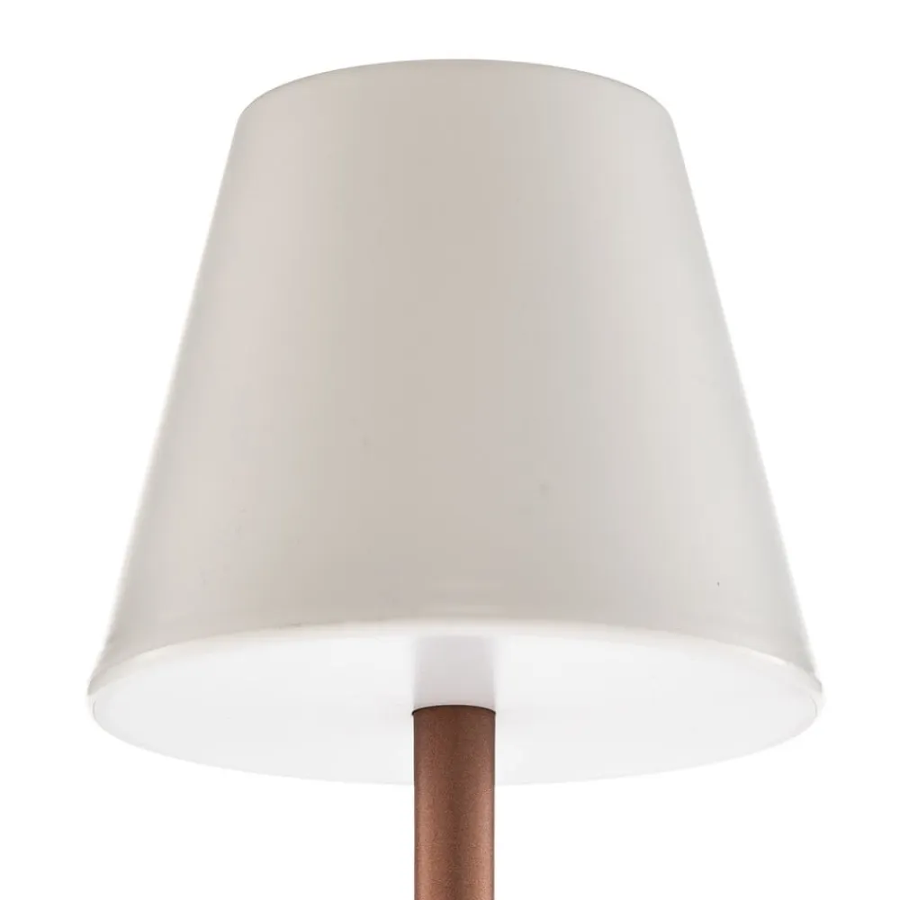 Newgarden Lola Slim LED-bordlampe batteri rosaguld