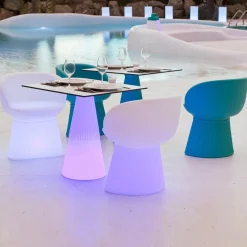 Newgarden Mallorca LED-lænestol Solar + genopladeligt batteri