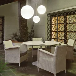 Newgarden Pianeta LED udendørs pendel, Ø 45 cm