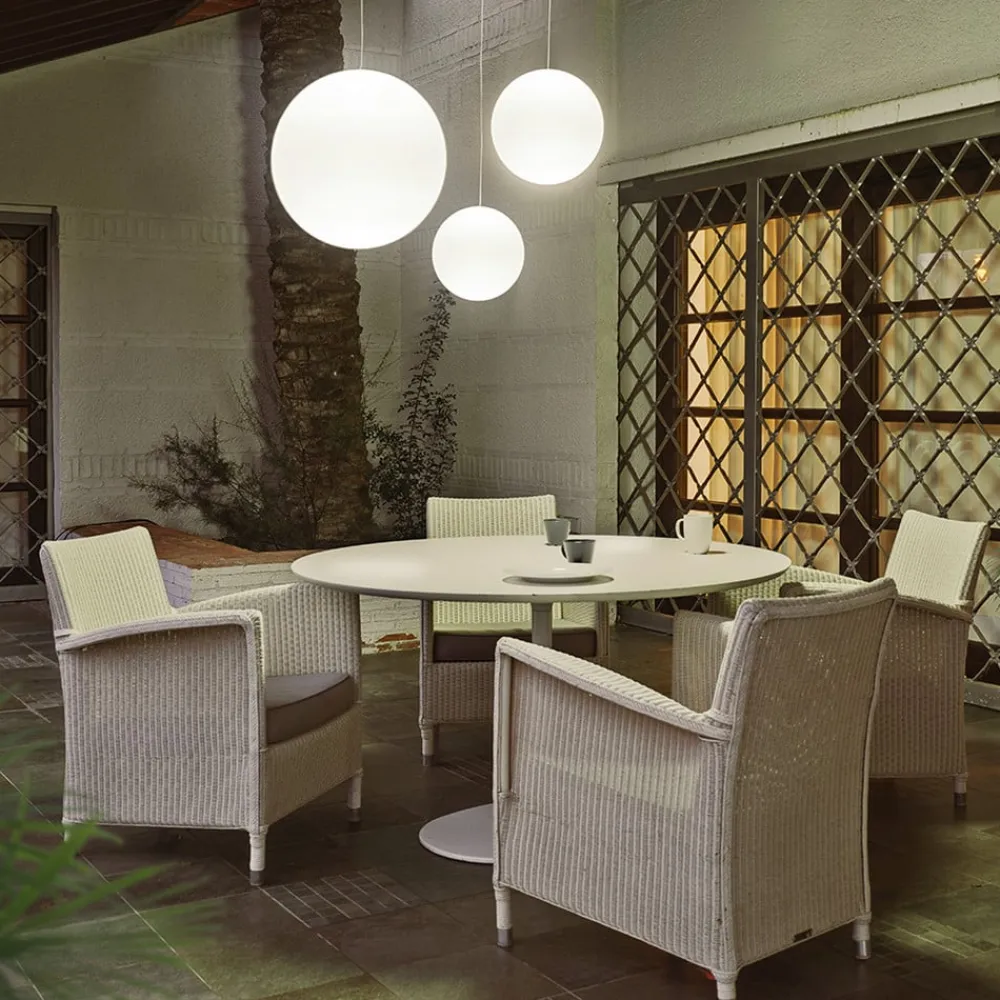 Newgarden Pianeta LED udendørs pendel, Ø 45 cm