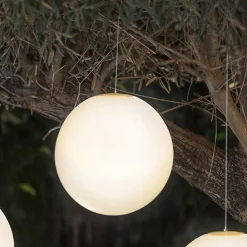 Newgarden Udendørs Pendellamper>Pianeta LED udendørs pendel, Ø 25 cm