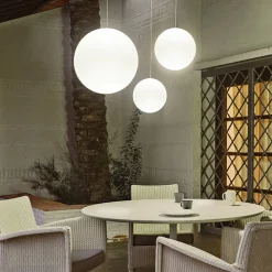 Newgarden Udendørs Pendellamper>Pianeta LED udendørs pendel, Ø 35 cm