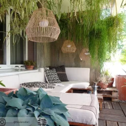 Sisine LED-hængelampe med genopladeligt batteri^Newgarden Clearance