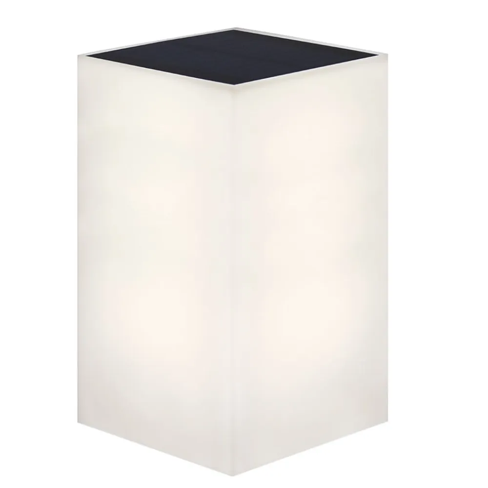 Newgarden Wally LED-solcellelampe til vægmontering, 12 x 18 cm