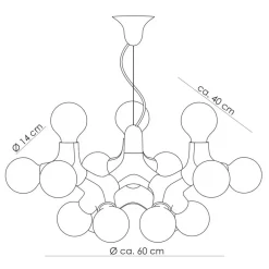 DNA ChandelierXL - lysekrone i krom^next Online