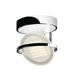 Rim R 49 LED-loftlampe, Ø 21 cm, 927 krom^Nimbus New