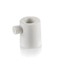 GLOBAL Skinnesystem>Noa trækaflastning til alu-nippel M10, hvid