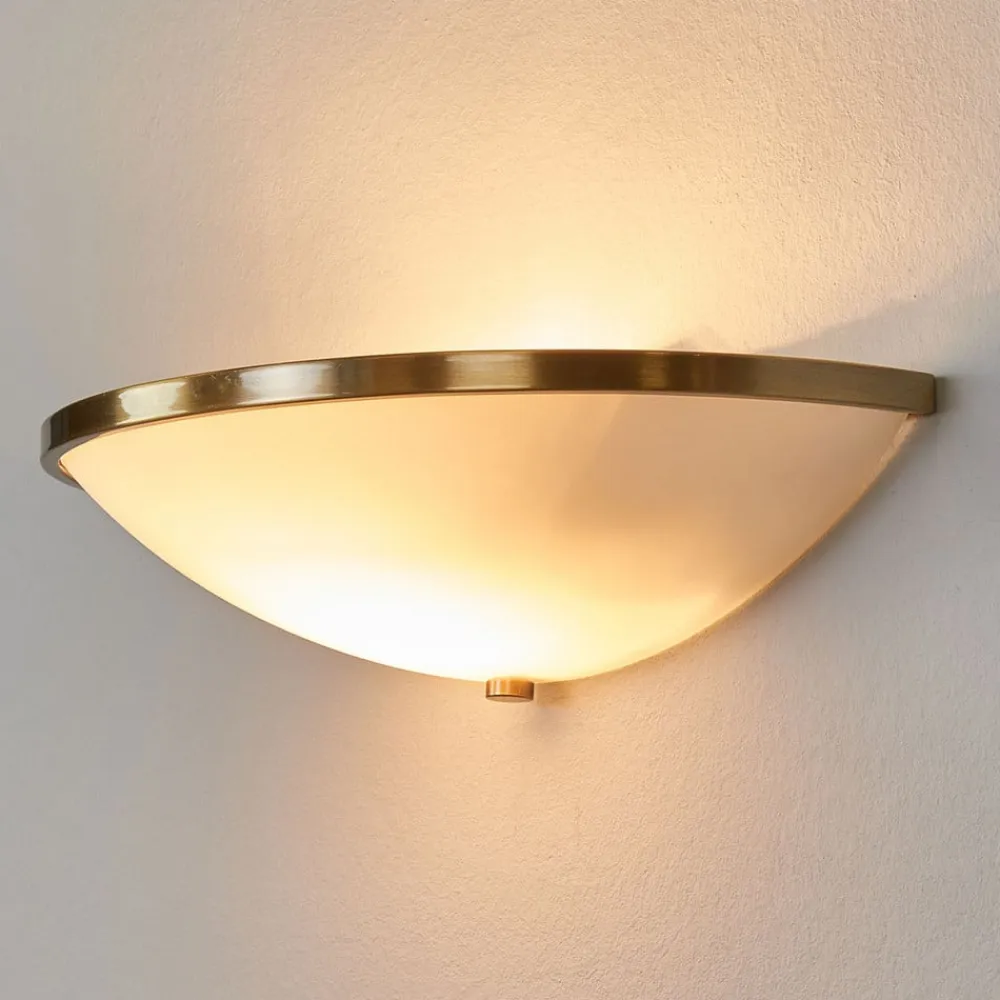 Nobel TALYA væglampe i antik messing^ORION Clearance