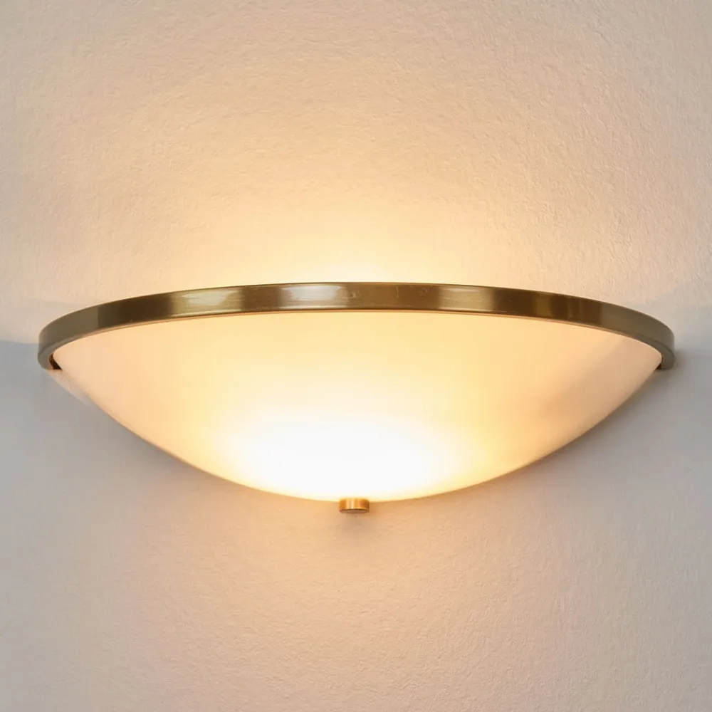 Nobel TALYA væglampe i antik messing^ORION Clearance