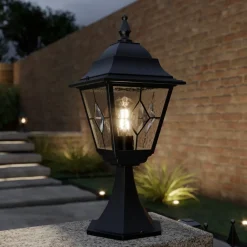 Elstead Sokkellamper>Norfolk sokkellampe, blyindfattet