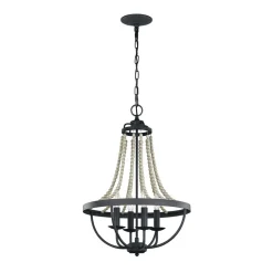 FEISS Nori lysekrone, 4 lyskilder