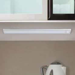 ORION Underskabsbelysning>Norman LED-underskabsbelysning, sølvfarvet, genopladeligt batteri, sensor,