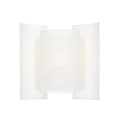 Butterfly væglampe m. huller, hvid^Northern Outlet