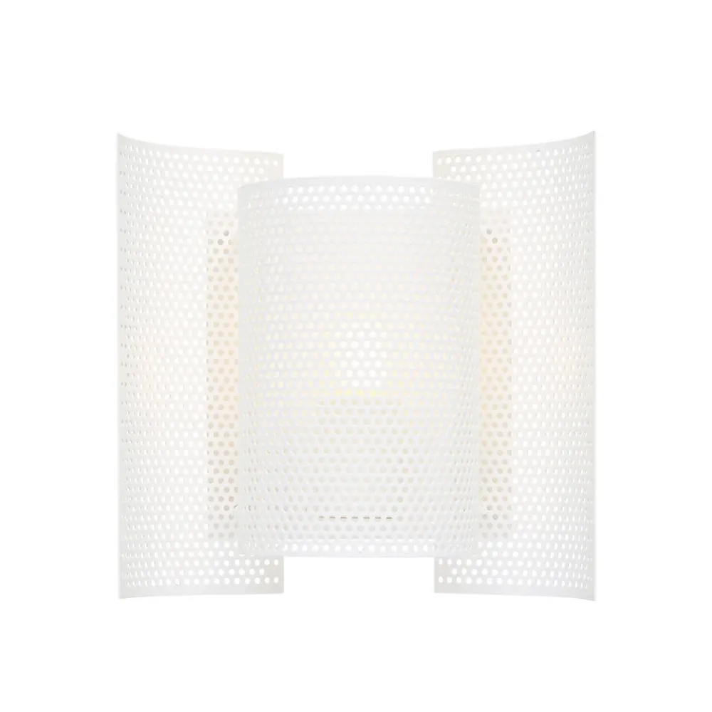 Butterfly væglampe m. huller, hvid^Northern Outlet