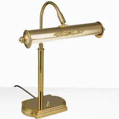 Nostalgisk bordlampe Picture, forgyldt^ORION Outlet