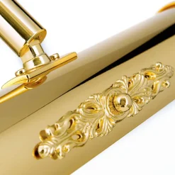 Nostalgisk bordlampe Picture, forgyldt^ORION Outlet