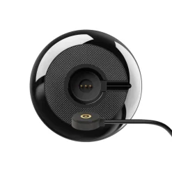 Sigor Nucandle LED genopladelig bordlampe, sort/kobber, IP54, dæmpbar