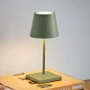 Nuindie mini LED genopladelig bordlampe, USB-C, salviegrøn, dæmpbar^Sigor Discount