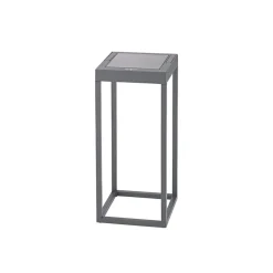 Sigor Terrassebelysning>Numove LED solcellelampe, grafitgrå, højde 32,5 cm