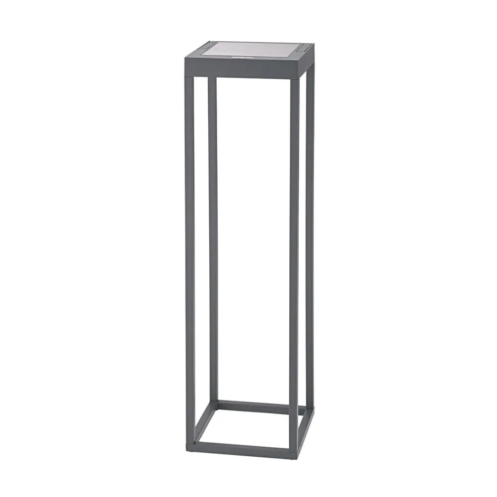 Numove LED solcellelampe, grafitgrå, højde 52,5 cm^Sigor Discount