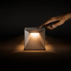 Nutalis LED-bordlampe, snehvid, IP54, dæmpbar^Sigor New