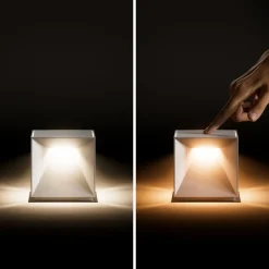 Nutalis LED-bordlampe, snehvid, IP54, dæmpbar^Sigor New