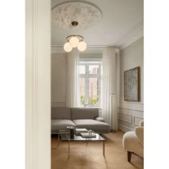 Nuura lysekrone Miira 3 Circular, Ø 54 cm, bronze/opal^Nuura Aps