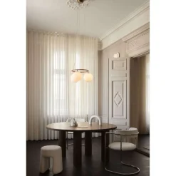 Nuura lysekrone Miira 3 Circular, Ø 54 cm, bronze/opal^Nuura Aps