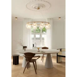 Nuura væglampe Liila 1, IP44, Ø 14 cm, guld/klar^Nuura Aps Sale